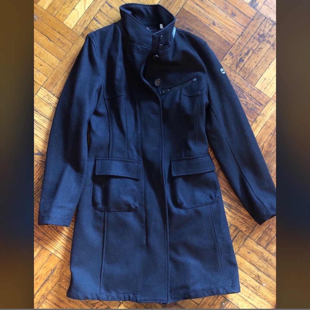 Black Wool Timberland Coat - size Large